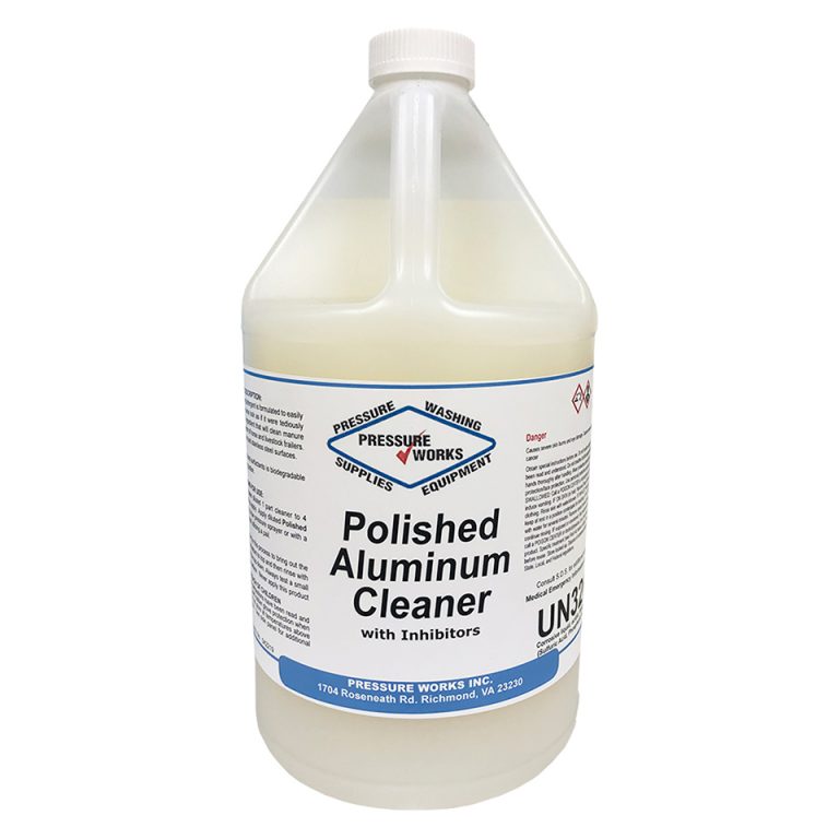 Polished Aluminum Cleaner Pressure Works