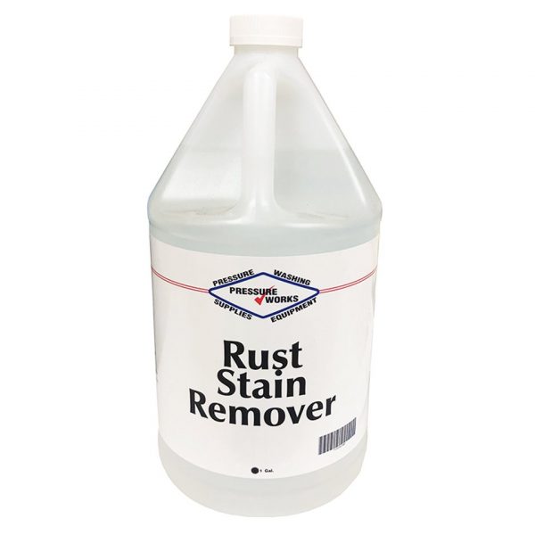 Rust Stain Remover chemical by Pressure Works Inc.