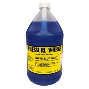 Super Blue Kote topical tire dressing for shine by Pressure Works