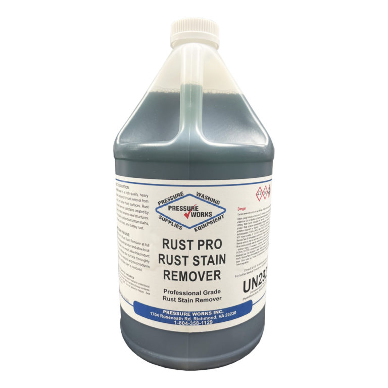 Rust Pro Rust Stain Remover Pressure Works